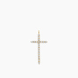 Large Cross Pendant Gold