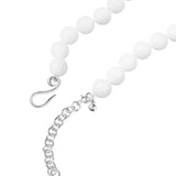 White Bead Necklace