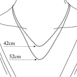 Large Cross Necklace - Gold