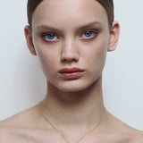 Black Heart Pendant Gold