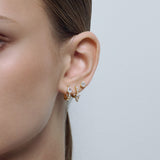 Drop Pear Huggies Gold