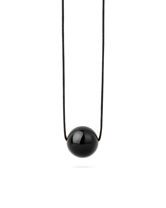 Single Black Pearl Necklace | ani-jewels.com | Bianca Ingrosso