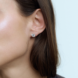 Stud Earrings Gold - 7 mm