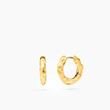 Sole Huggie Hoops Gold