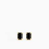 Black Studs Gold