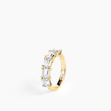Half Emerald Ring Gold