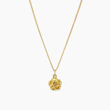 Rose Necklace Gold
