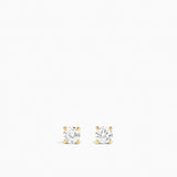 Stud Earrings Gold - 6 mm