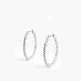 Eterno Hoops 20mm Silver