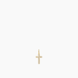 Cross Charm Gold