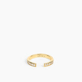 Aperto Pavé Ring Gold