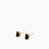 Black Studs Gold