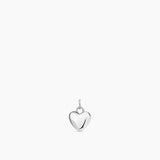 Heart Charm Silver