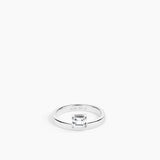 Sopra Emerald Ring Silver