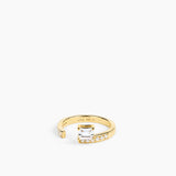 Sopra Aperto Pavé Ring Gold
