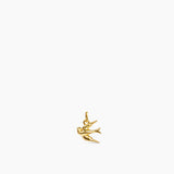 Swallow Charm Gold