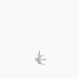 Swallow Charm Silver