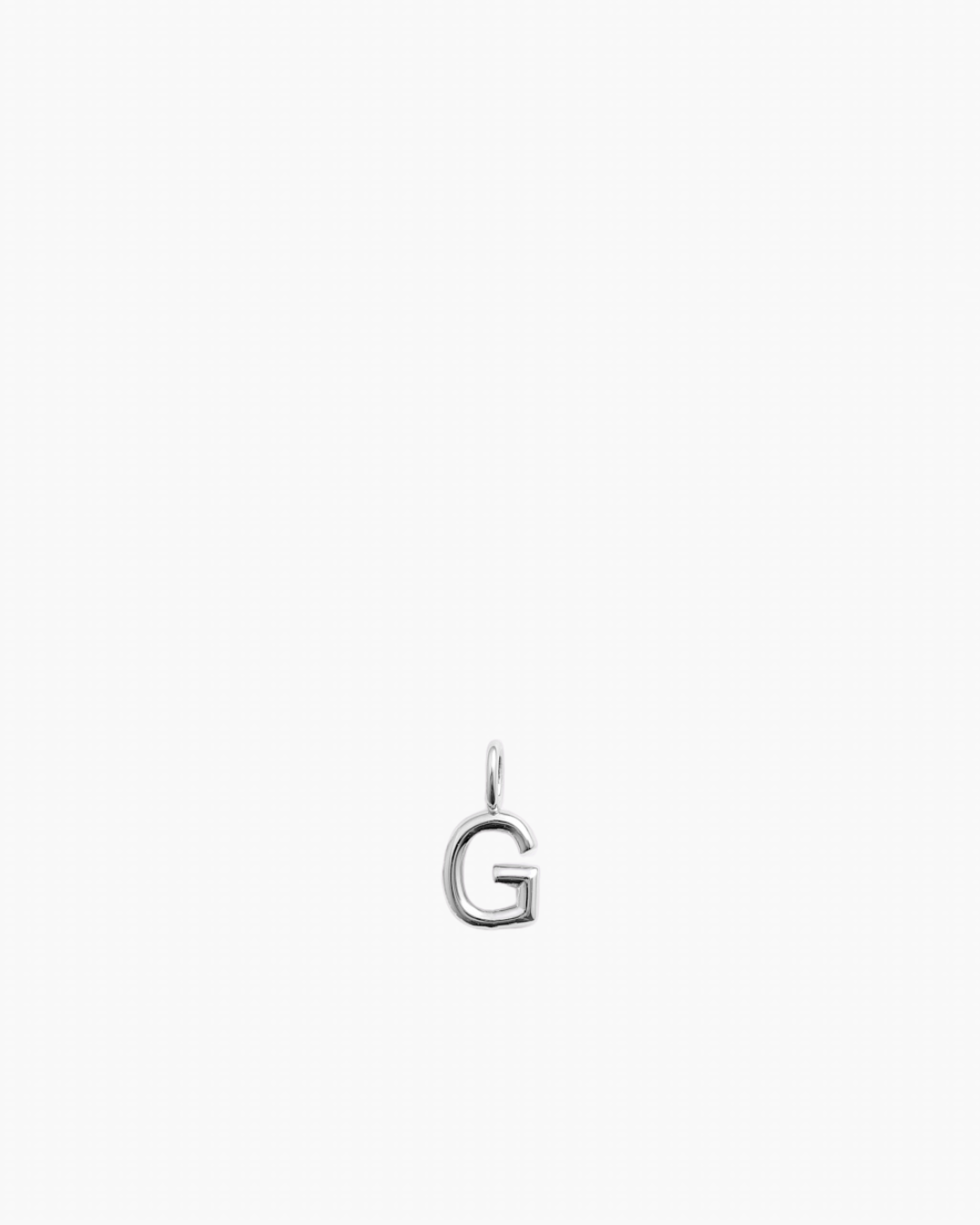 Letter Charm Silver