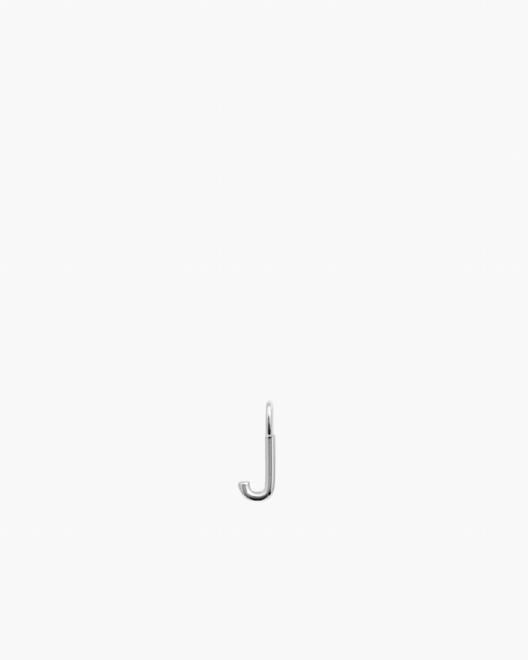 Letter Charm Silver