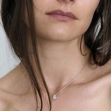 Pear Necklace Gold