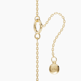 Flower Pendant Necklace Gold