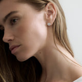 Studs Earrings Silver - 8 mm