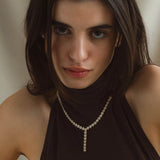 Flower Necklace Gold