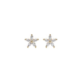 Flower Studs Gold
