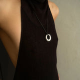 Orbit Necklace Silver