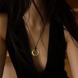 Orbit Necklace Gold