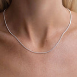 Flat Chain Silver
