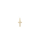 Cross Charm Gold