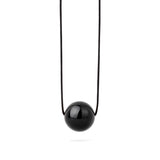 Single Black Pearl Necklace