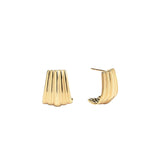 Draped Earrings Gold