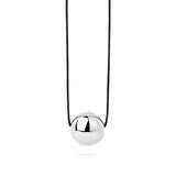 Orb Necklace Silver
