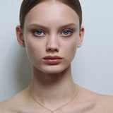 Solitaire Necklace Gold
