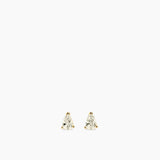 Pear Studs Ivory Gold
