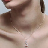 Serpente Pendant Silver