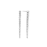 Drip Earrings Silver