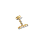 Long Stone Labret Gold