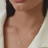 Swallow Charm Silver