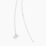 Faceted Thin Chain Silver