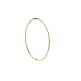Stone Cuff Bracelet Gold