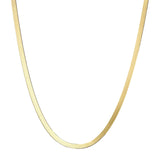 Herringbone Necklace Gold