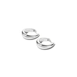 Ellipse Earrings Silver