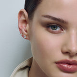 Stud Earrings Gold - 6 mm