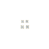 Stud Earrings Kit - Gold