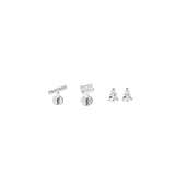 Labret and Stud Kit - Silver
