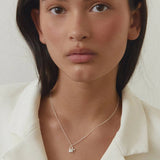 Lock Necklace Silver