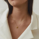Heart Arrow Necklace Gold